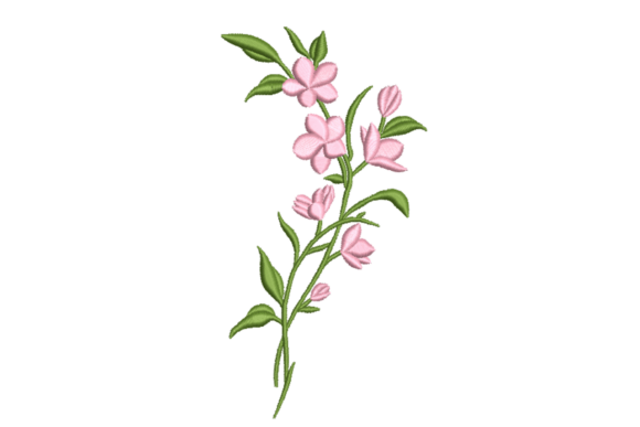 Delicate Floral Vine
