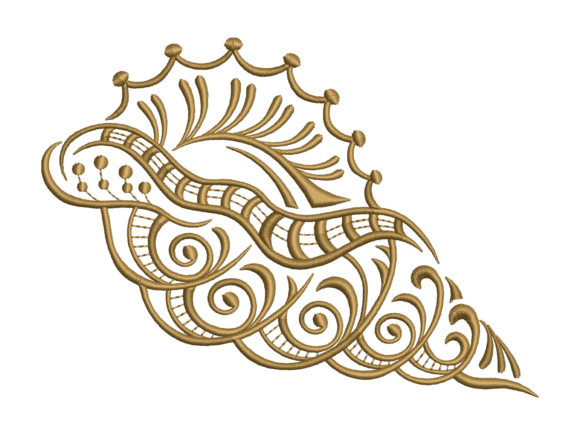 Ottoman Peacock Motif Design