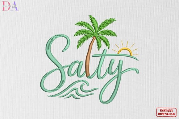 Salty Palm Beach Summer Coastal