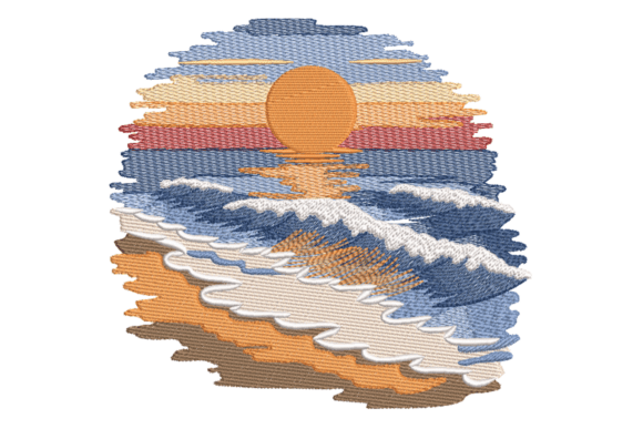 Sunset Waves