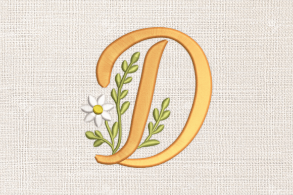 The Letter D is Feathered and Leafy